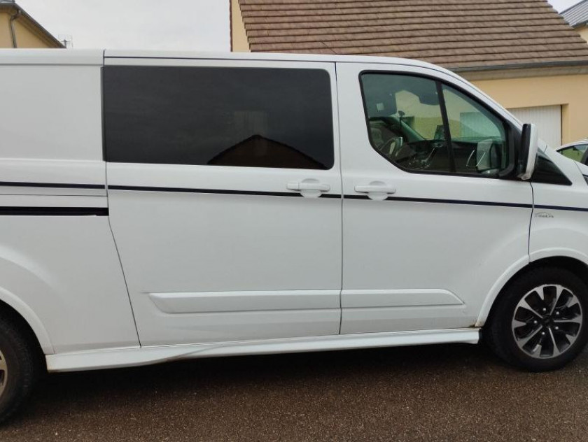 Ford Transit Custom Fg 310 L2h1 2.0 Ecoblue 170 Cabine Approfondie Sport - Visuel #1