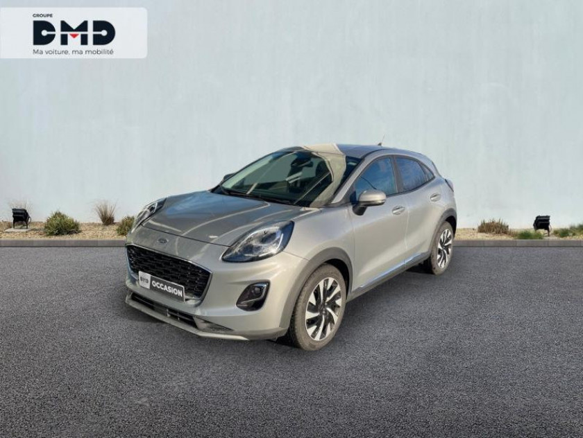 Ford Puma 1.0 Flexifuel 125ch S&s Mhev Titanium Loyer 287€ Avec Entretien* - Visuel #1