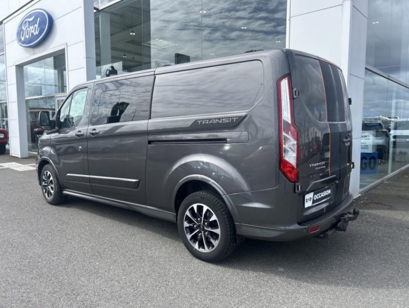 Ford Transit Custom Fg 320 L2h1 2.0 Ecoblue 170 Cabine Approfondie Sport - Visuel #2