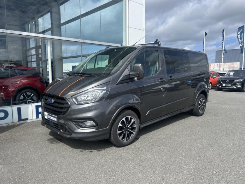 Ford Transit Custom Fg 320 L2h1 2.0 Ecoblue 170 Cabine Approfondie Sport - Visuel #5