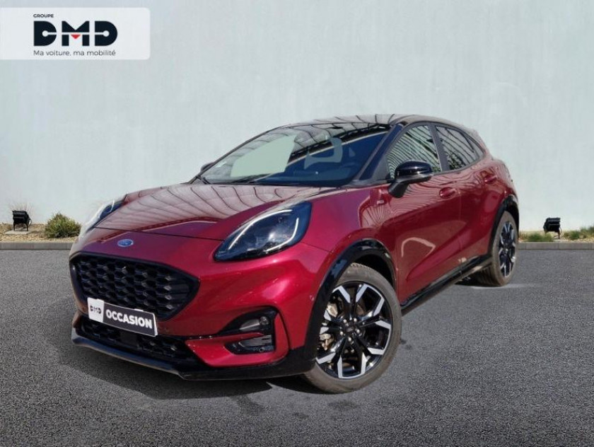 Ford Puma 1.0 Flexifuel 125ch S&s Mhev St-line X Vivid Ruby Edition - Visuel #1