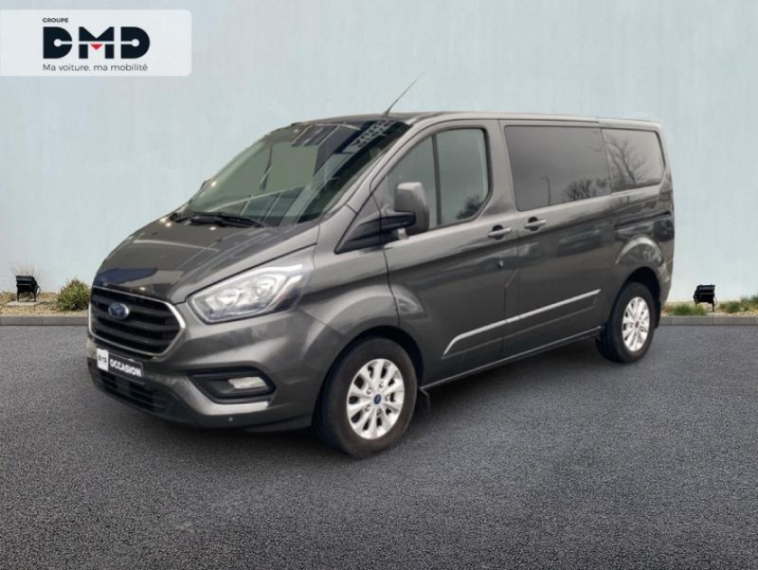 Ford Transit Custom Fg 300 L1h1 2.0 Ecoblue 130 S&s Cabine Approfondie Limited Bva6 - Visuel #1