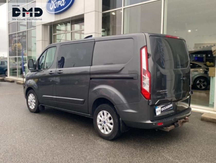 Ford Transit Custom Fg 300 L1h1 2.0 Ecoblue 130 S&s Cabine Approfondie Limited Bva6 - Visuel #3