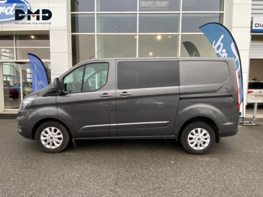 Ford Transit Custom Fg 300 L1h1 2.0 Ecoblue 130 S&s Cabine Approfondie Limited Bva6 - Visuel #2