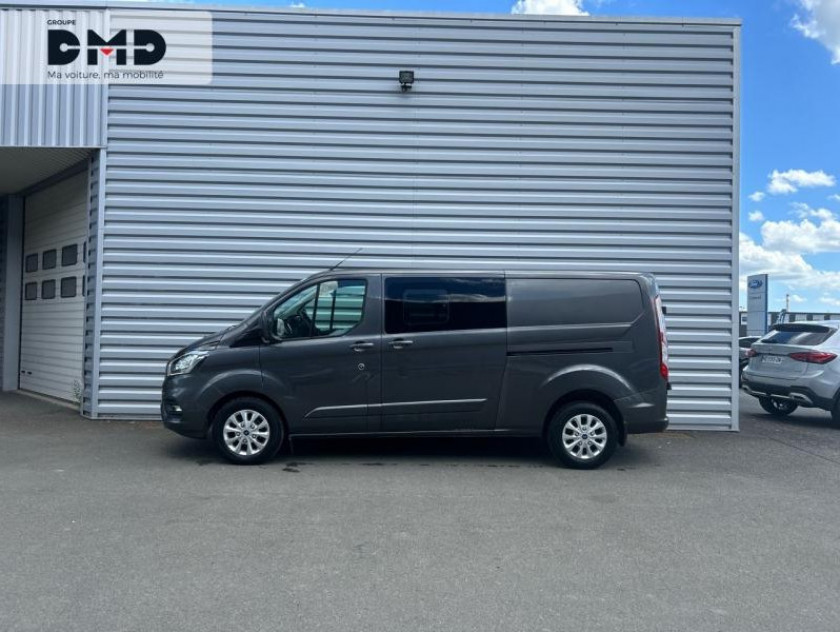 Ford Transit Custom Fg 320 L2h1 2.0 Ecoblue 170 Cabine Approfondie Limited 7cv - Visuel #2