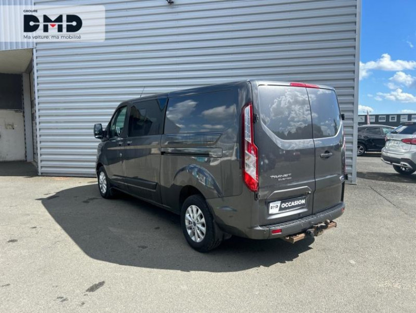 Ford Transit Custom Fg 320 L2h1 2.0 Ecoblue 170 Cabine Approfondie Limited 7cv - Visuel #3