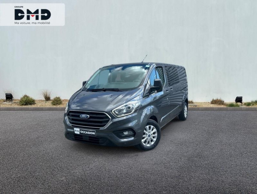 Ford Transit Custom Fg 320 L2h1 2.0 Ecoblue 170 Cabine Approfondie Limited 7cv - Visuel #1
