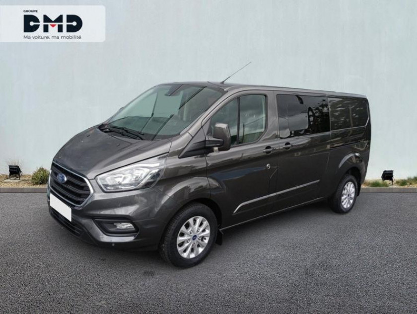 Ford Transit Custom Fg 320 L2h1 2.0 Ecoblue 170 Cabine Approfondie Limited 7cv - Visuel #1