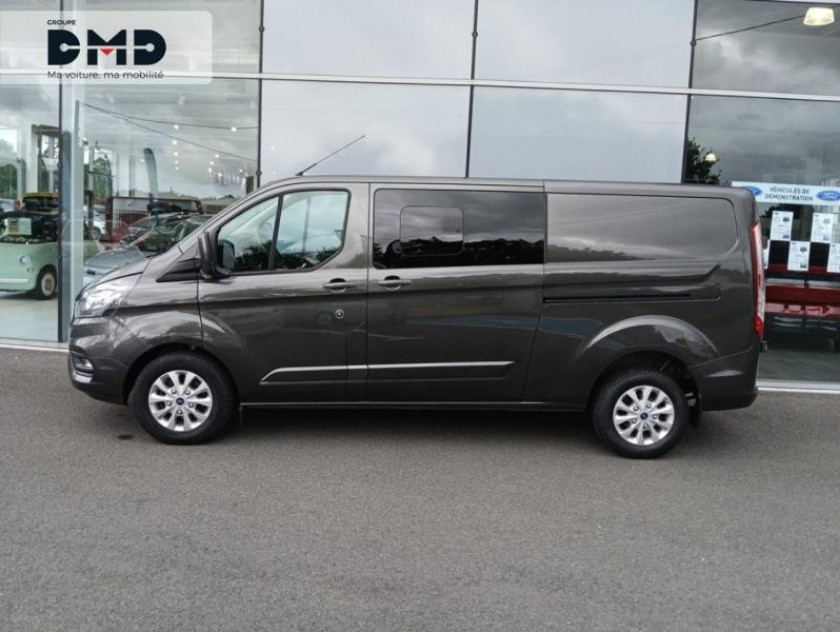Ford Transit Custom Fg 320 L2h1 2.0 Ecoblue 170 Cabine Approfondie Limited 7cv - Visuel #2