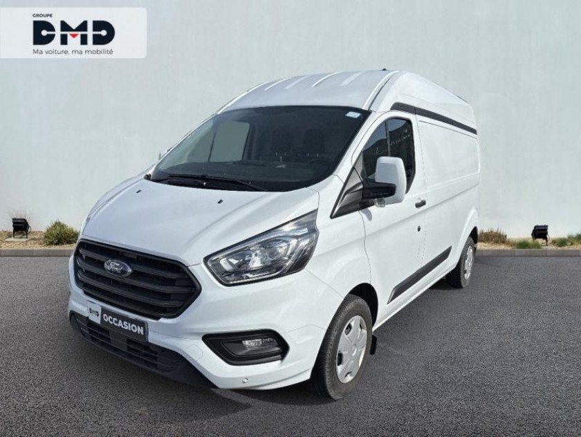 Ford Transit Custom Fg 300 L2h2 2.0 Ecoblue 130 Trend Business - Visuel #1