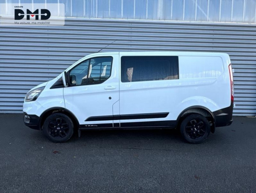 Ford Transit Custom Fg 300 L1h1 2.0 Ecoblue 130 Cabine Approfondie Trail - Visuel #2
