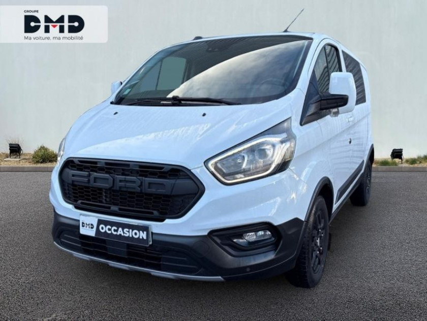 Ford Transit Custom Fg 300 L1h1 2.0 Ecoblue 130 Cabine Approfondie Trail - Visuel #1