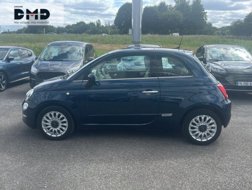 Fiat 500 1.2 8v 69ch Eco Pack Lounge Euro6d - Visuel #2