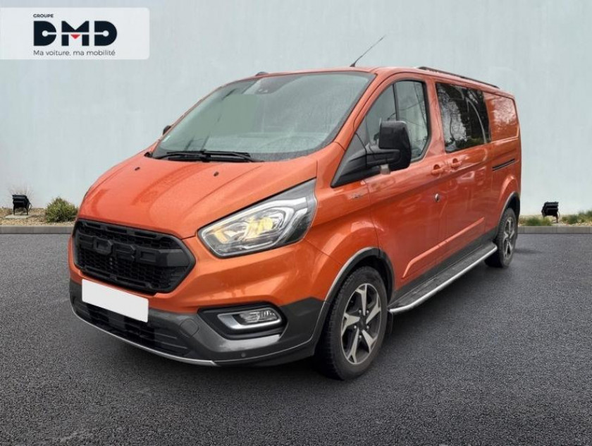 Ford Transit Custom Fg 320 L2h1 2.0 Ecoblue 170 S&s Cabine Approfondie Active Bva6 - Visuel #1
