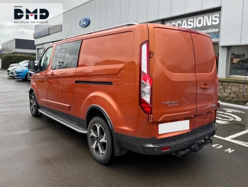 Ford Transit Custom Fg 320 L2h1 2.0 Ecoblue 170 S&s Cabine Approfondie Active Bva6 - Visuel #3