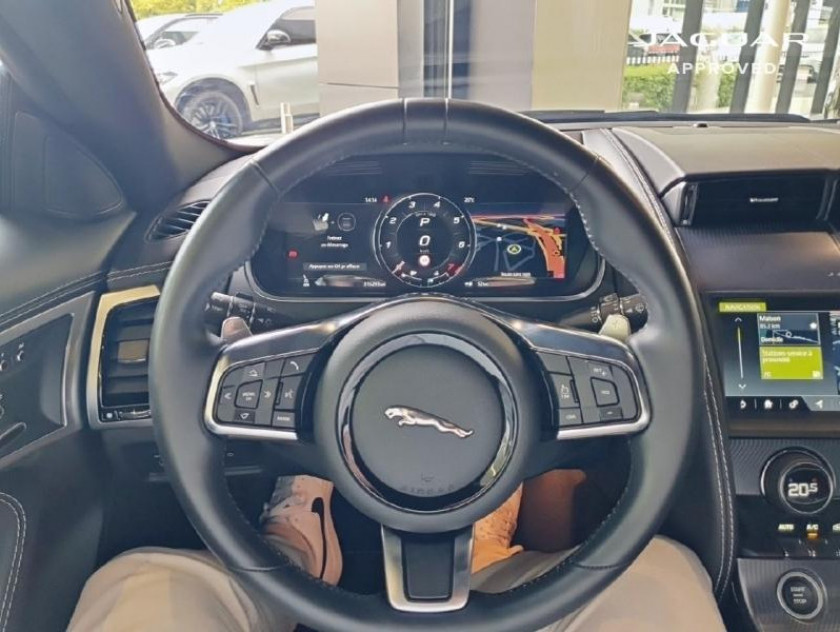 Jaguar F-type Coupe 5.0 V8 450ch R-dynamic Black Bva8 - Visuel #7