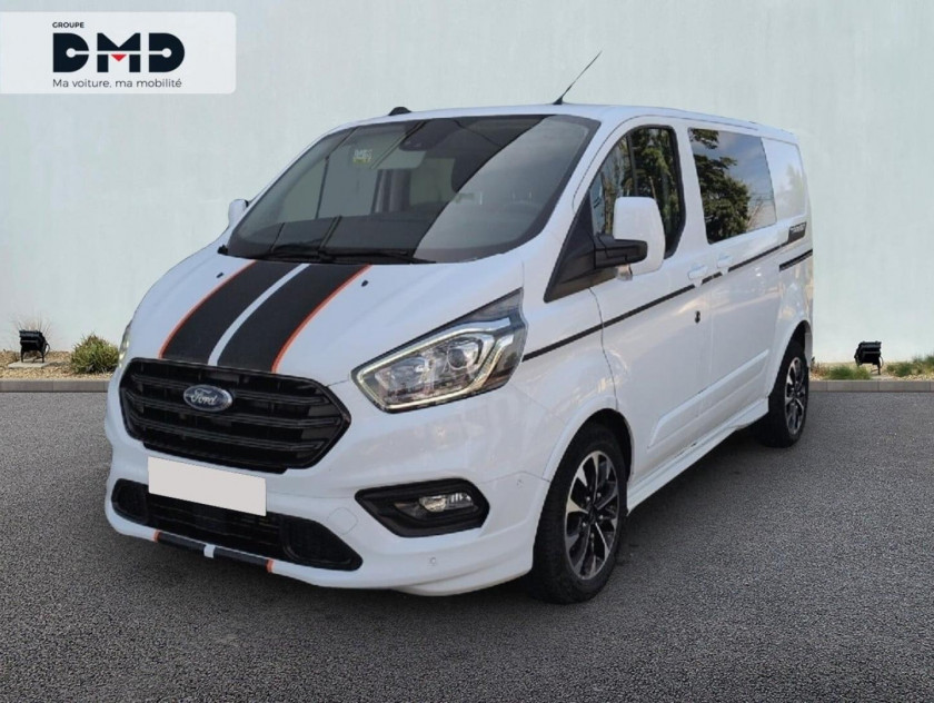 Ford Transit Custom Fg 320 L1h1 2.0 Ecoblue 170 S&s Cabine Approfondie Sport Bva6 - Visuel #1