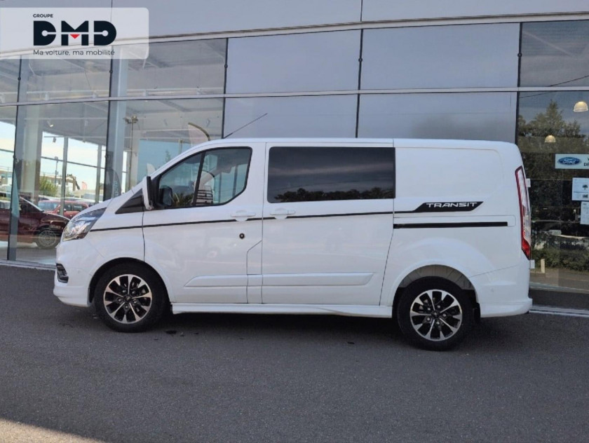 Ford Transit Custom Fg 320 L1h1 2.0 Ecoblue 170 S&s Cabine Approfondie Sport Bva6 - Visuel #2