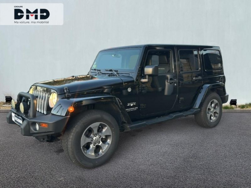 Jeep Wrangler Unlimited 2.8 Crd 200ch Sahara Bva - Visuel #1