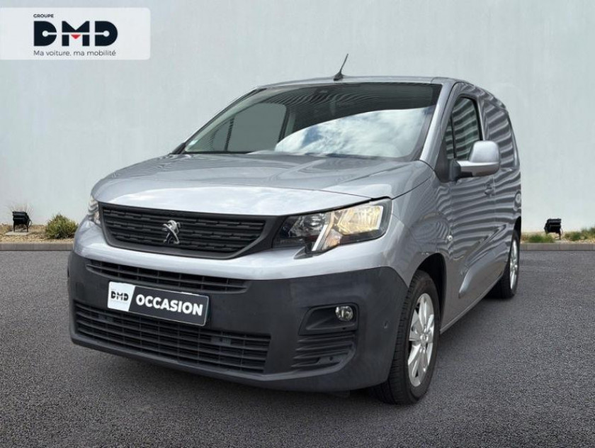 Peugeot Partner Standard 650kg Bluehdi 130ch S&s Asphalt Eat8 - Visuel #1