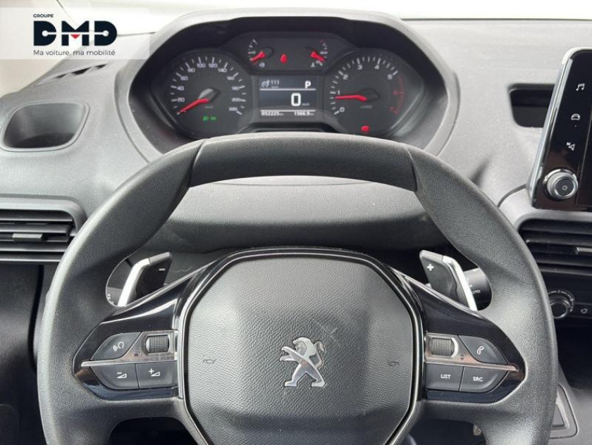 Peugeot Partner Standard 650kg Bluehdi 130ch S&s Asphalt Eat8 - Visuel #7