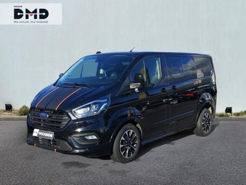 Ford Transit Custom Fg 320 L1h1 2.0 Ecoblue 185 S&s Cabine Approfondie Sport Bva6 7cv - Visuel #1