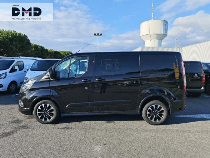 Ford Transit Custom Fg 320 L1h1 2.0 Ecoblue 185 S&s Cabine Approfondie Sport Bva6 7cv - Visuel #2