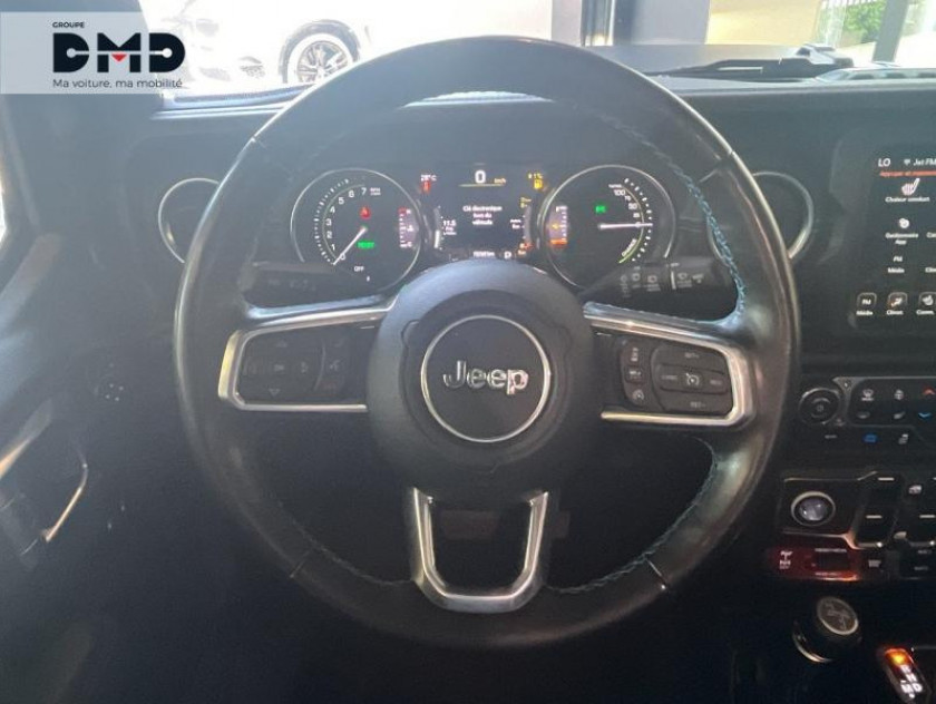Jeep Wrangler Unlimited 2.0 T 380ch 4xe Overland Command-trac My22 - Visuel #15