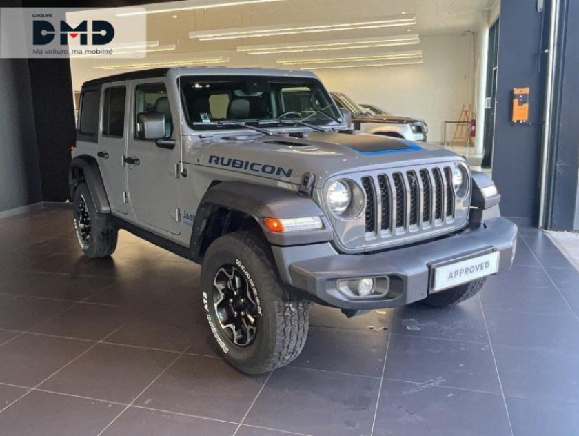 Jeep Wrangler Unlimited 2.0 T 380ch 4xe Overland Command-trac My22 - Visuel #7