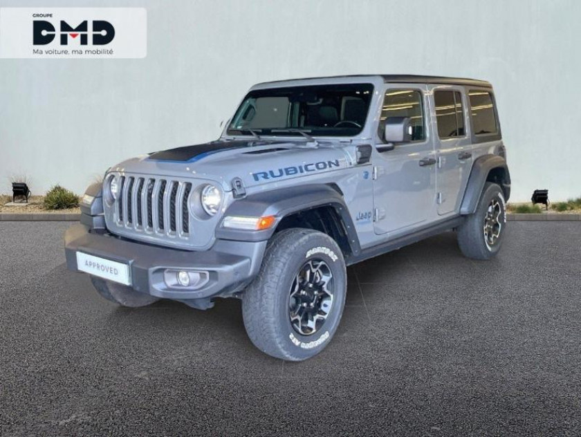 Jeep Wrangler Unlimited 2.0 T 380ch 4xe Overland Command-trac My22 - Visuel #1