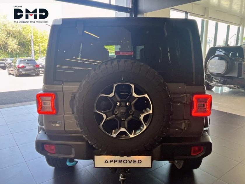 Jeep Wrangler Unlimited 2.0 T 380ch 4xe Overland Command-trac My22 - Visuel #11