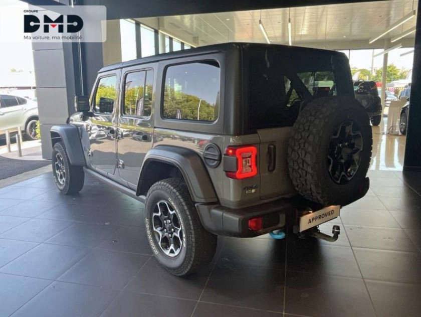 Jeep Wrangler Unlimited 2.0 T 380ch 4xe Overland Command-trac My22 - Visuel #3