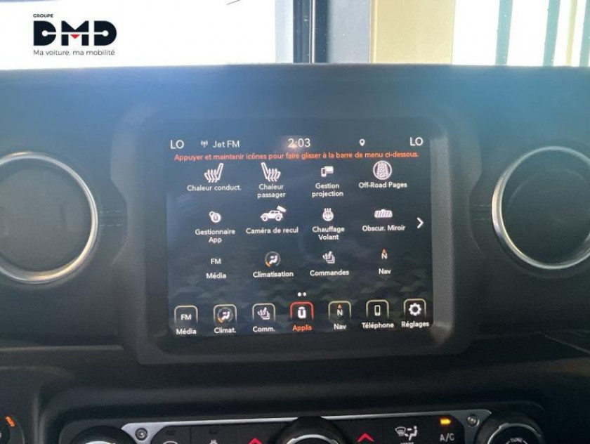 Jeep Wrangler Unlimited 2.0 T 380ch 4xe Overland Command-trac My22 - Visuel #19