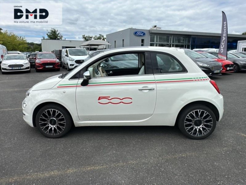 Fiat 500 1.2 8v 69ch S&s Collezione Fall Dualogic Euro6d - Visuel #2