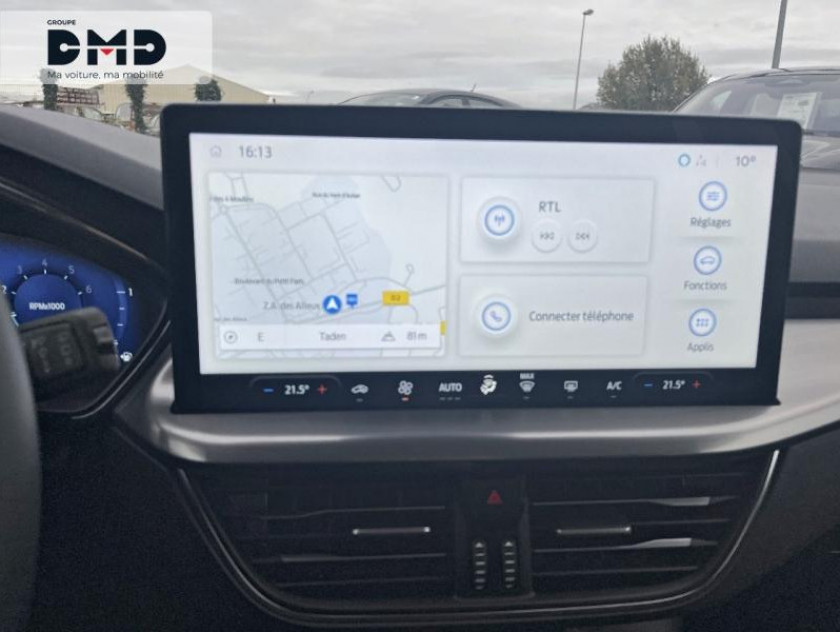 Ford Focus 1.0 Flexifuel Mhev 125ch Titanium X Business Powershift - Visuel #11