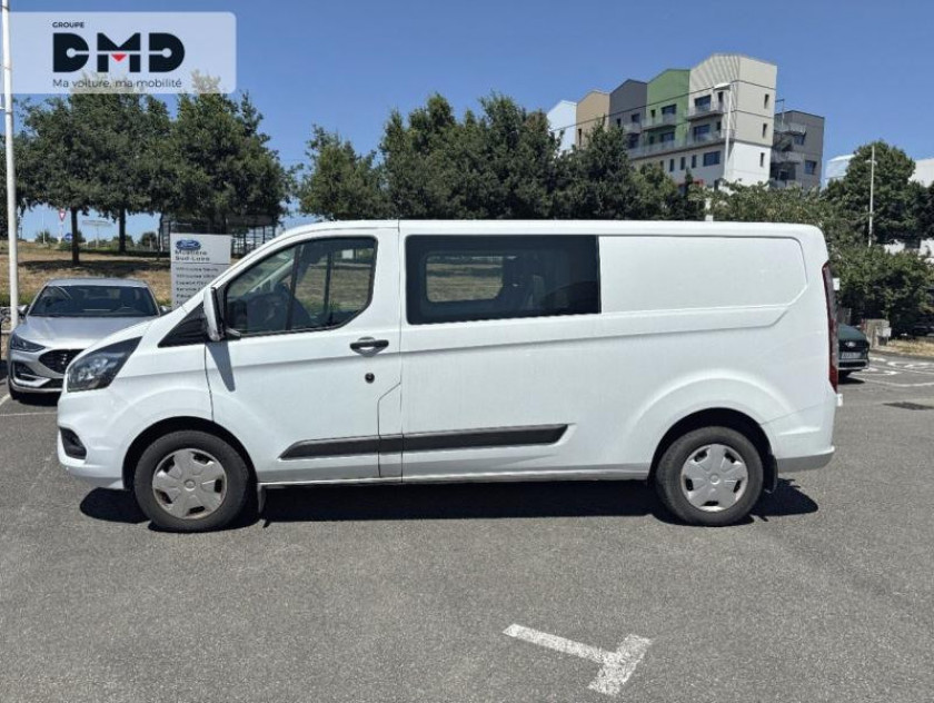 Ford Transit Custom Fg 320 L2h1 2.0 Ecoblue 130 Cabine Approfondie Trend Business 7cv - Visuel #2