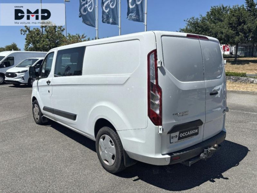 Ford Transit Custom Fg 320 L2h1 2.0 Ecoblue 130 Cabine Approfondie Trend Business 7cv - Visuel #3
