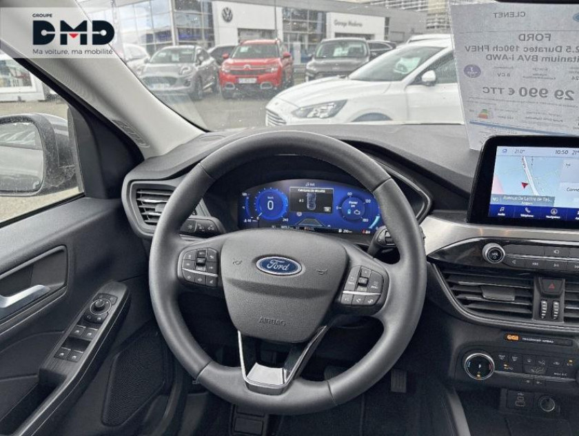 Ford Kuga 2.5 Duratec 190ch Fhev Titanium Bva I-awd - Visuel #7