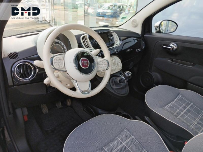 Fiat 500 1.2 8v 69ch Eco Pack Lounge Euro6d - Visuel #5