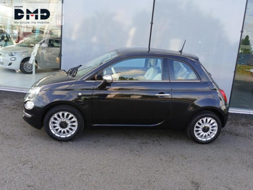 Fiat 500 1.2 8v 69ch Eco Pack Lounge Euro6d - Visuel #2