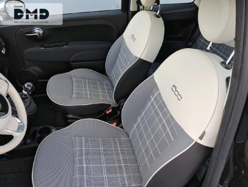 Fiat 500 1.2 8v 69ch Eco Pack Lounge Euro6d - Visuel #9