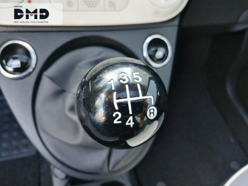 Fiat 500 1.2 8v 69ch Eco Pack Lounge Euro6d - Visuel #8