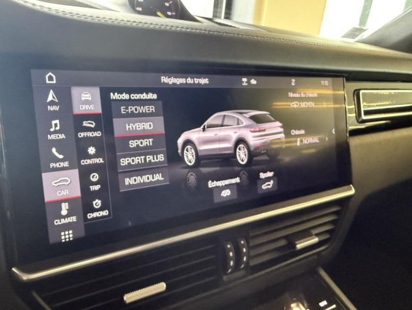 Porsche Cayenne Coupe 3.0 V6 462ch E-hybrid - Visuel #19