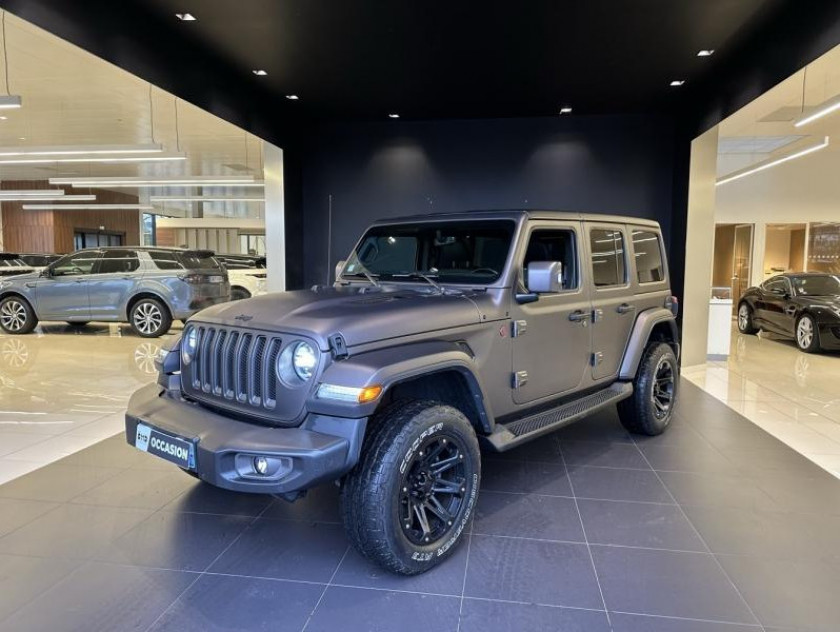 Jeep Wrangler 2.0 T 272ch Rubicon Rock-trac Bva8 - Visuel #1