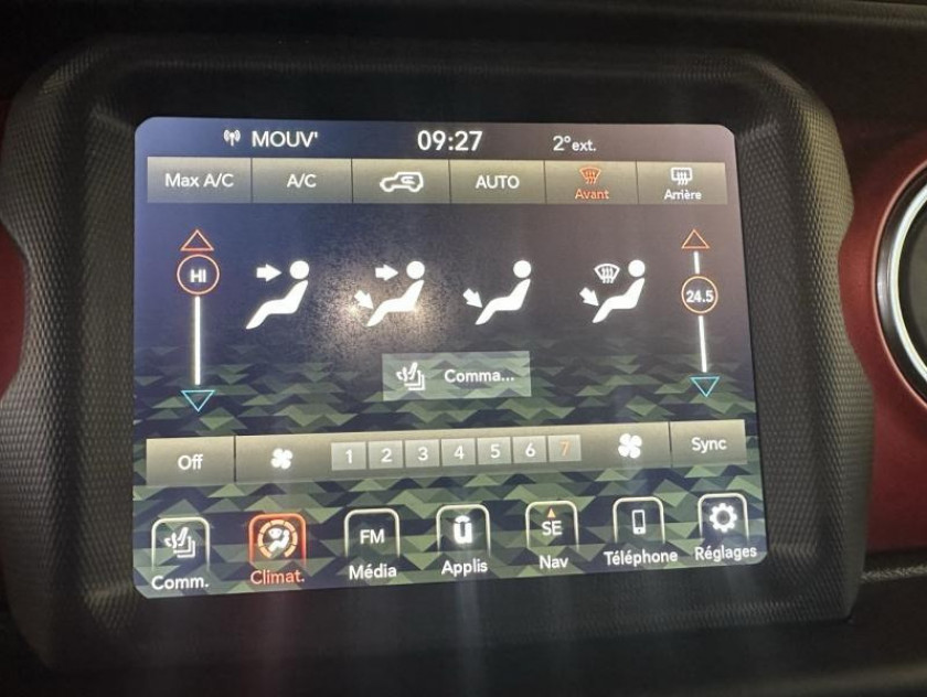 Jeep Wrangler 2.0 T 272ch Rubicon Rock-trac Bva8 - Visuel #17