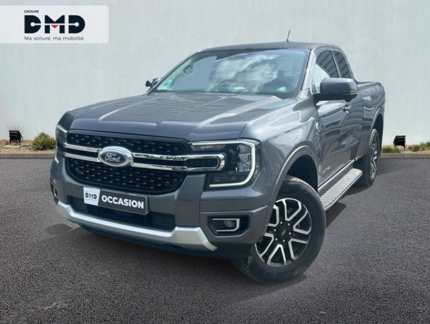 Ford Ranger 2.0 Ecoblue 205ch Stop&start Super Cab Limited E-4wd Bva10 - Visuel #1