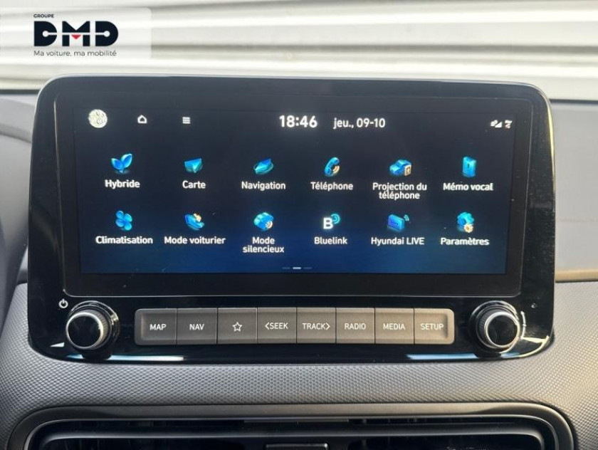 Hyundai Kona 1.6 Gdi 141ch Hybrid Executive Dct-6 - Visuel #6