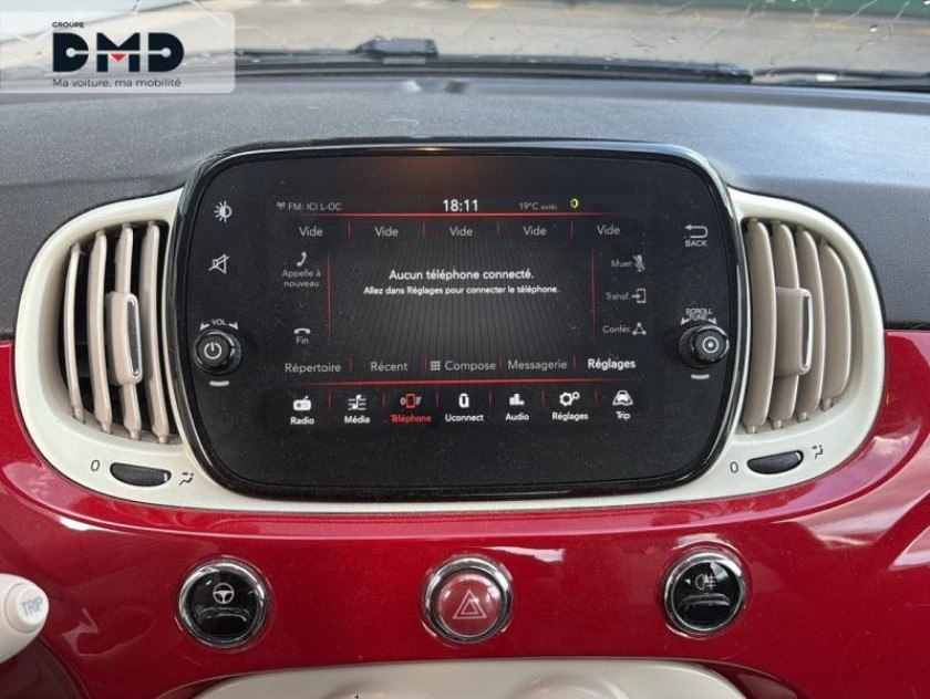 Fiat 500 1.2 8v 69ch Lounge - Visuel #6