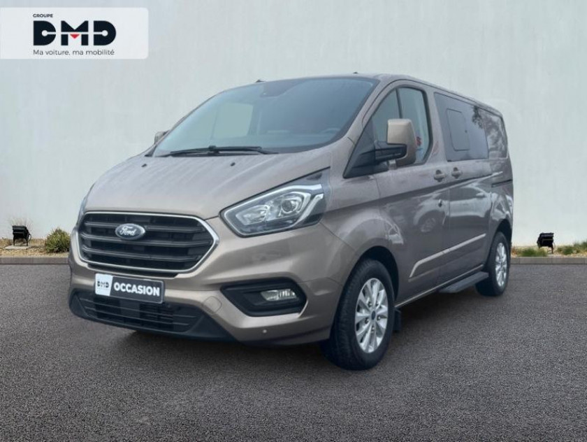 Ford Transit Custom Fg 300 L1h1 2.0 Ecoblue 170 Cabine Approfondie Limited - Visuel #1
