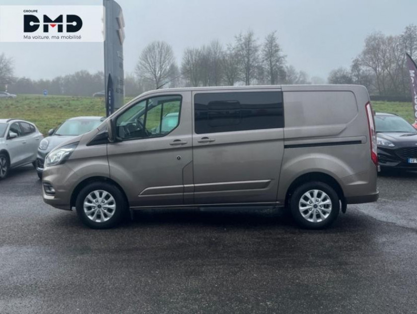 Ford Transit Custom Fg 300 L1h1 2.0 Ecoblue 170 Cabine Approfondie Limited - Visuel #2